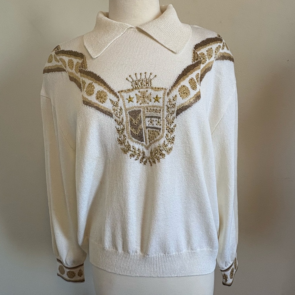St. John’s Vintage Royal Sweater Marie Gray Collection